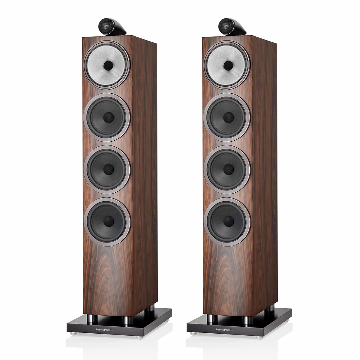 Bowers & Wilkins 702 S3 3-Way Floorstanding Speaker - Pair (Mocha)