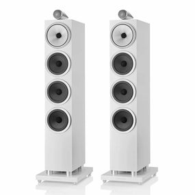 Bowers & Wilkins 702 S3 3-Way Floorstanding Speaker - Pair (Satin White)