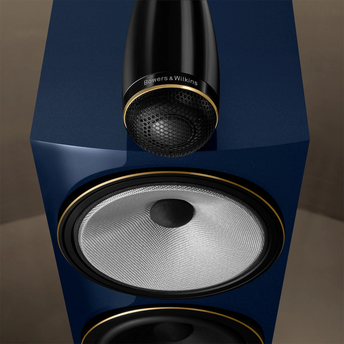 Bowers & Wilkins 702 S3 Signature 3-Way Floorstanding Speaker - Each (Midnight Blue Metallic)