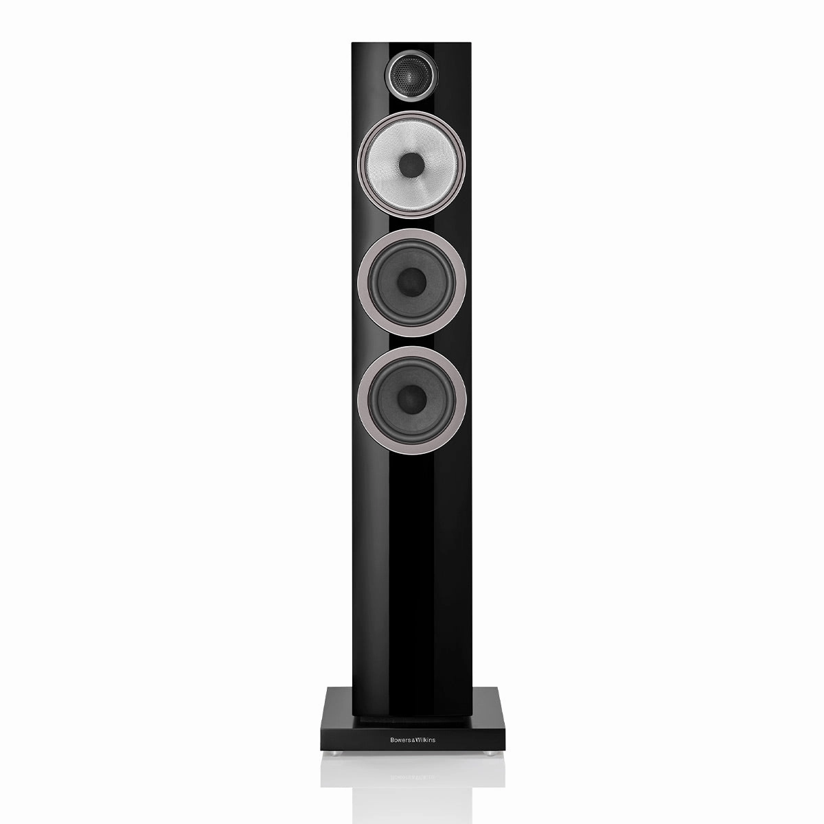 Bowers & Wilkins 704 S3 3-Way Floorstanding Speaker - Pair (Gloss Black)