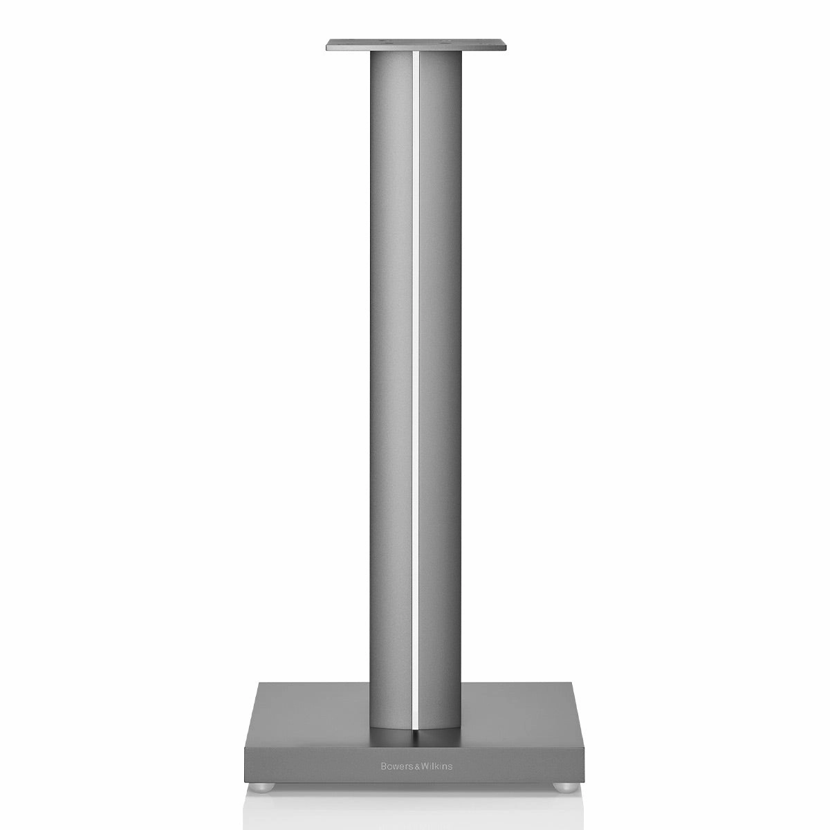Bowers & Wilkins 705 S3 2-Way Bookshelf Speaker (Satin White) with FS-700 Floor Stand (Silver) - Pair