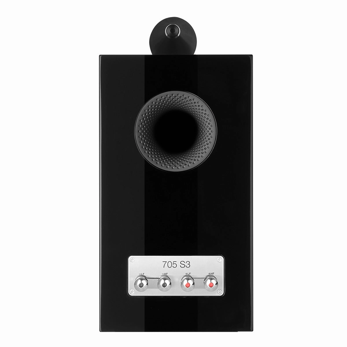 Bowers & Wilkins 705 S3 2-Way Bookshelf Speakers - Pair (Gloss Black)