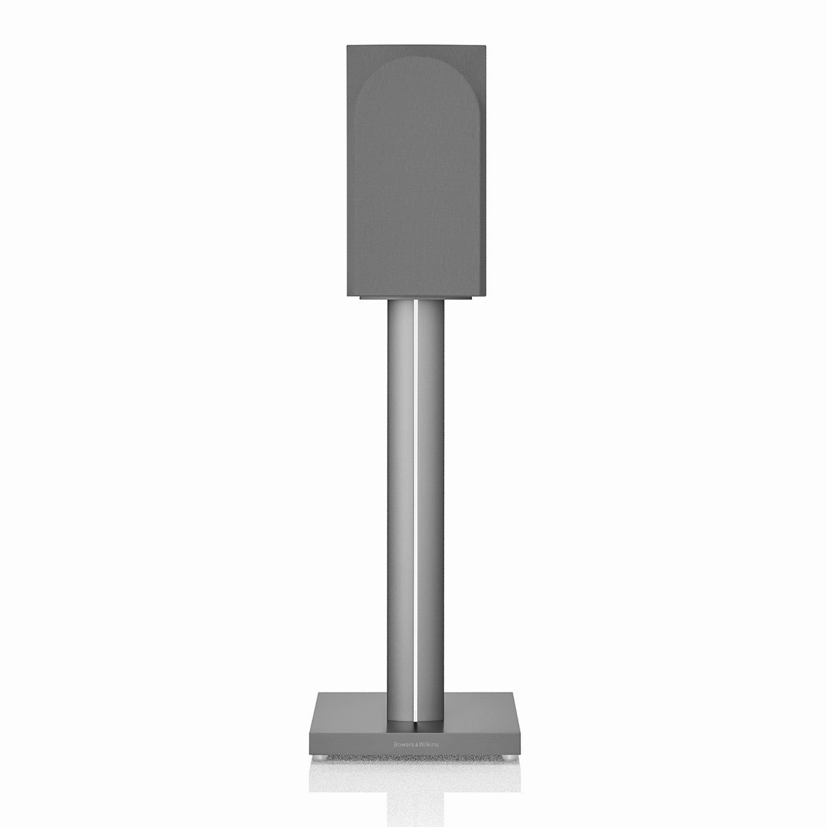 Bowers & Wilkins 706 S3 2-Way Bookshelf Speaker (Satin White) with FS-700 Floor Stand (Silver) - Pair