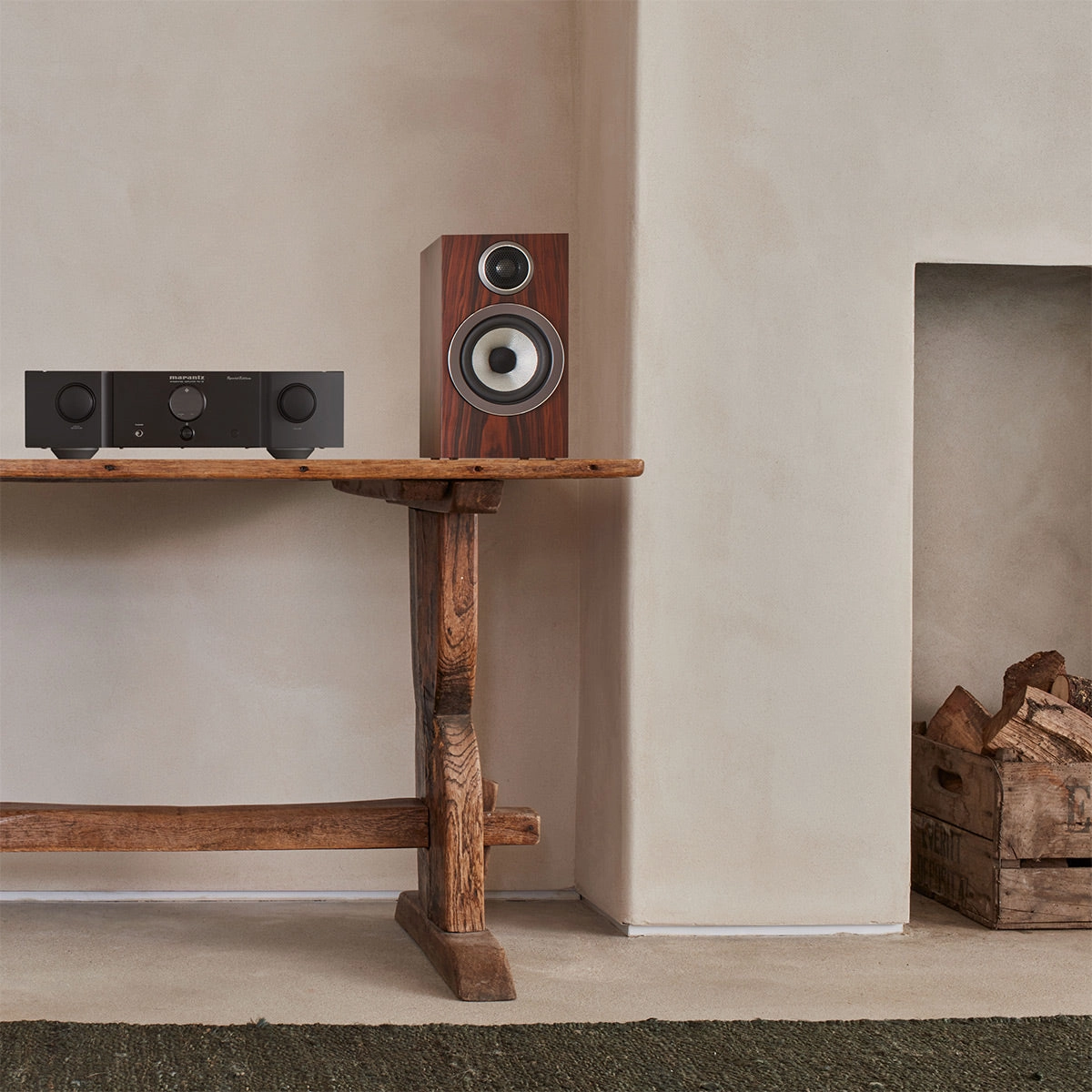 Bowers & Wilkins 707 S3 2-Way Bookshelf Speaker - Pair (Mocha)