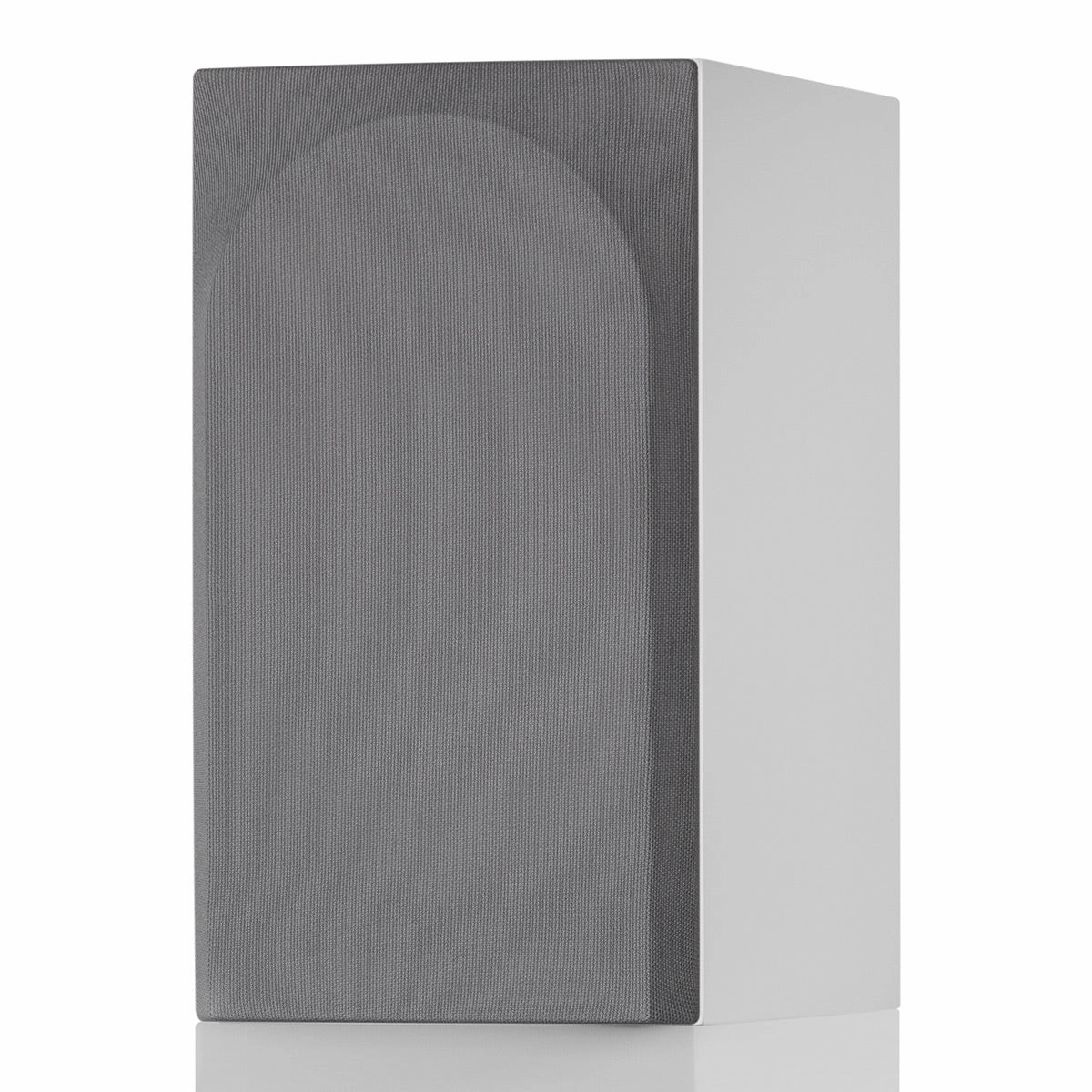 Bowers & Wilkins 707 S3 2-Way Bookshelf Speaker (Satin White) with FS-700 Floor Stand (Silver) - Pair