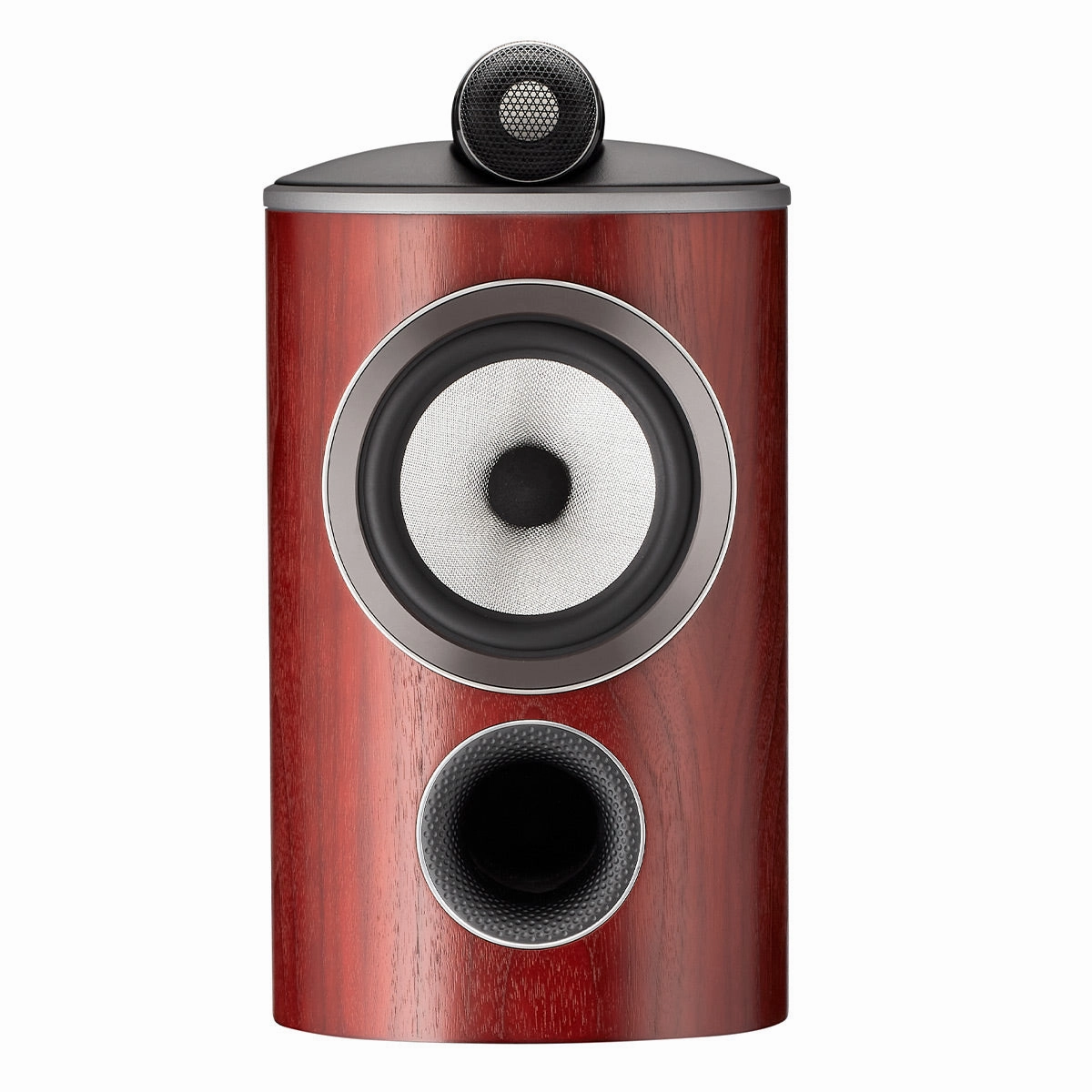 Bowers & Wilkins 805 D4 2-Way Bookshelf Speaker - Each (Satin Rosenut)