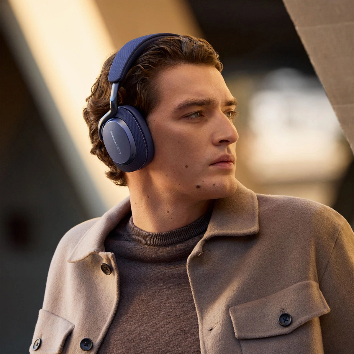 Bowers & Wilkins Px7 S3 Wireless Noise Canceling Bluetooth Headphones (Indigo Blue)