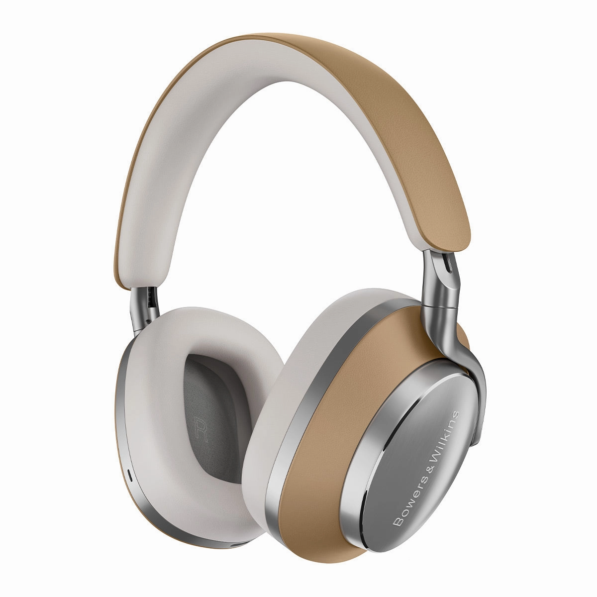 Bowers & Wilkins Px8 Wireless Bluetooth Over-Ear Headphones with Active Noise Cancellation (Tan)