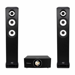 Cabasse ABYSS Wireless Amplifier   Java MC40 Floorstanding Loudspeakers