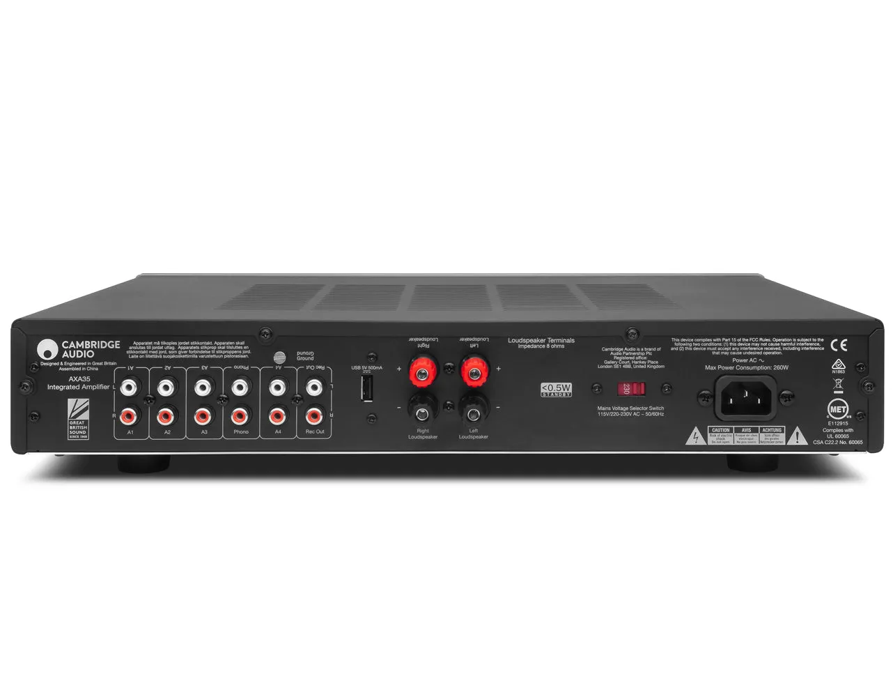 Cambridge Audio AXA35 Integrated Amplifier