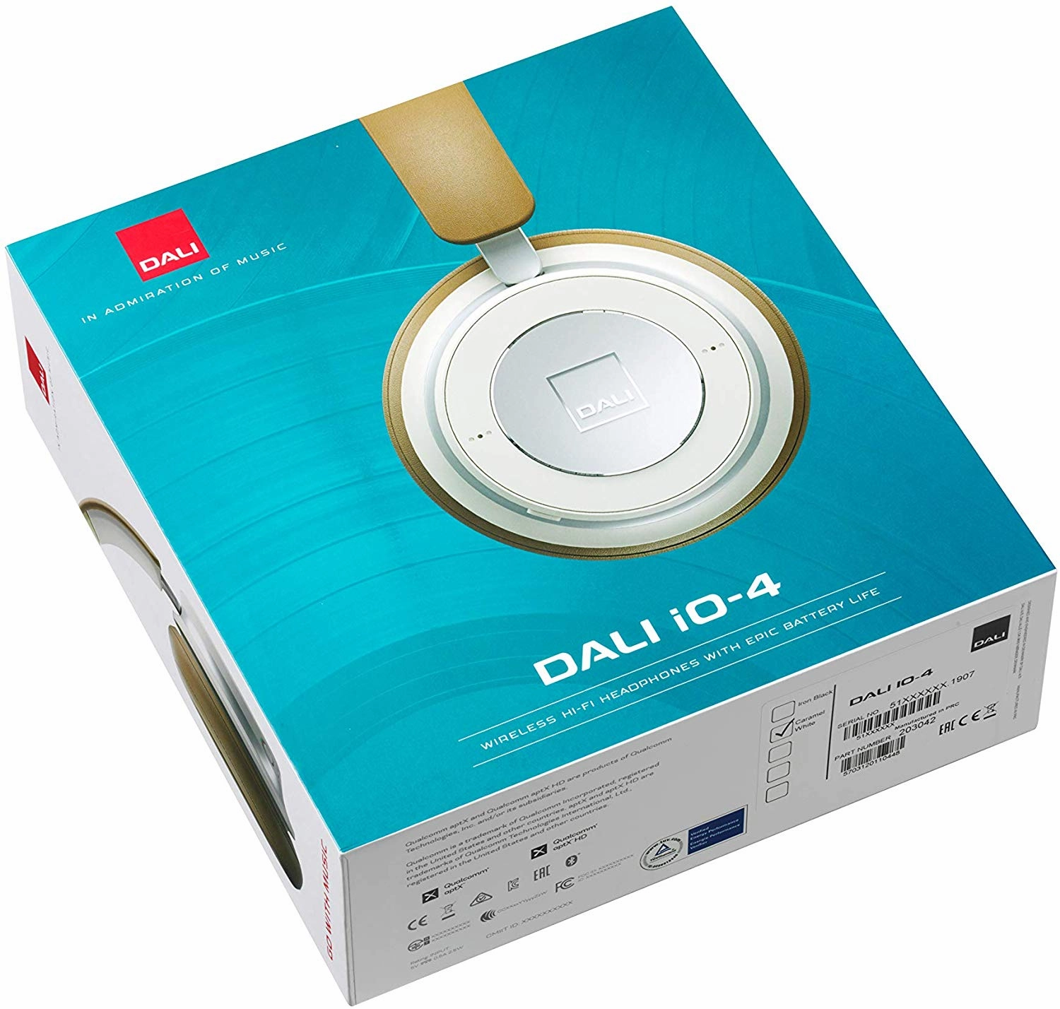 Dali iO-4 Bluetooth Over-The-Ear Headphones (Open Box) - Discontinued
