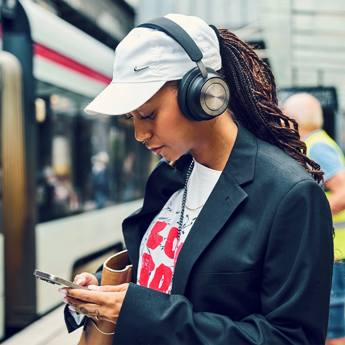 Dali IO-8 Wireless Noise Cancelling Over-Ear Headphones (Iron Black)