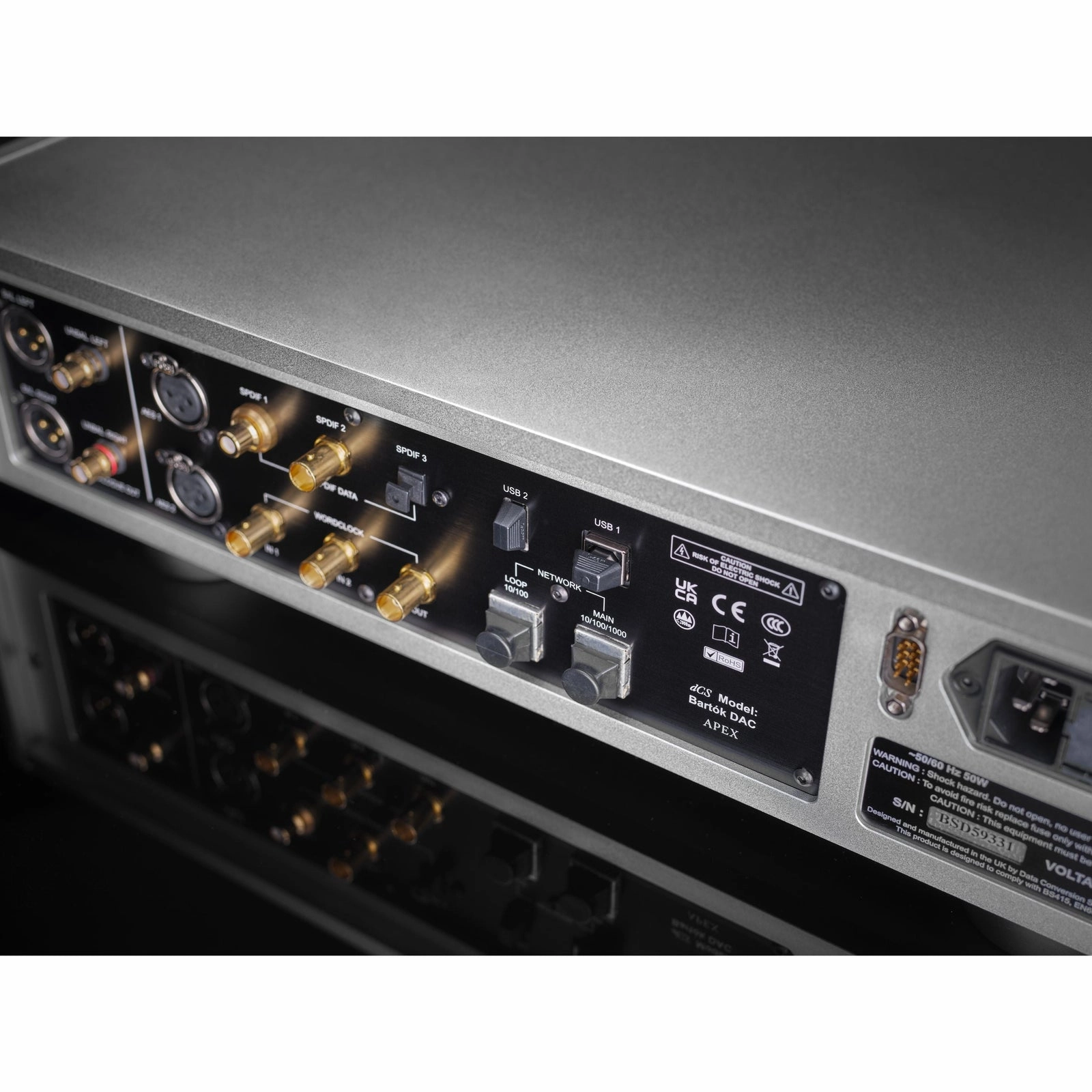dCS Bartk APEX Digital to Analogue Converter with Headphone Amplifier