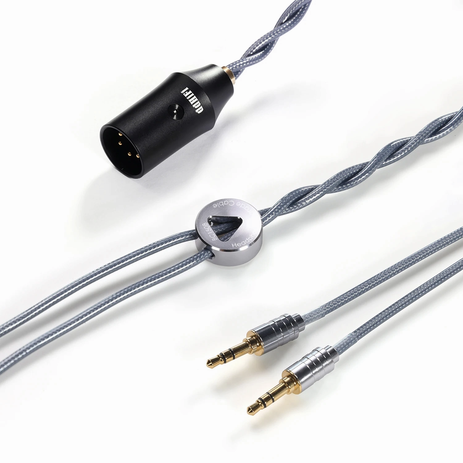 DD ddHiFi BC150XLR 4-pin XLR Balanced Silver Headphone Upgrade Cable