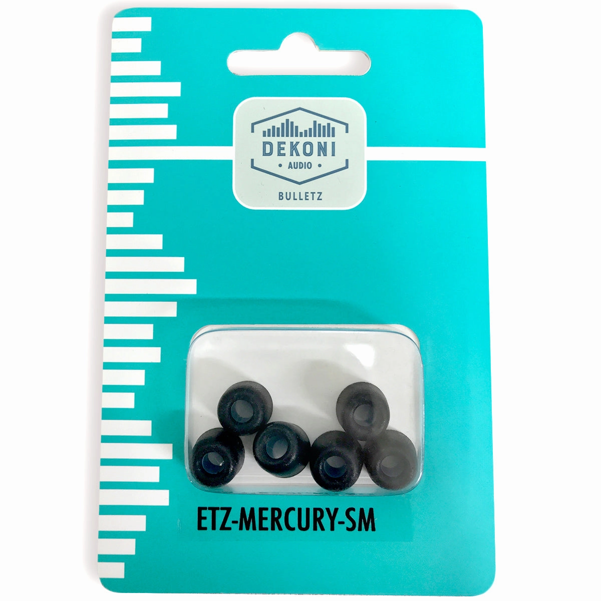 Dekoni Audio ETZ-MERCURY Premium Memory Foam Isolation Earphone Tips Mercury 4.9mm