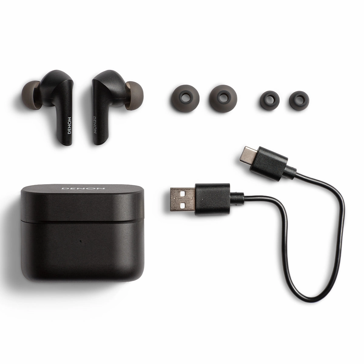 Denon AH-C630W True Wireless Earbuds (Black)
