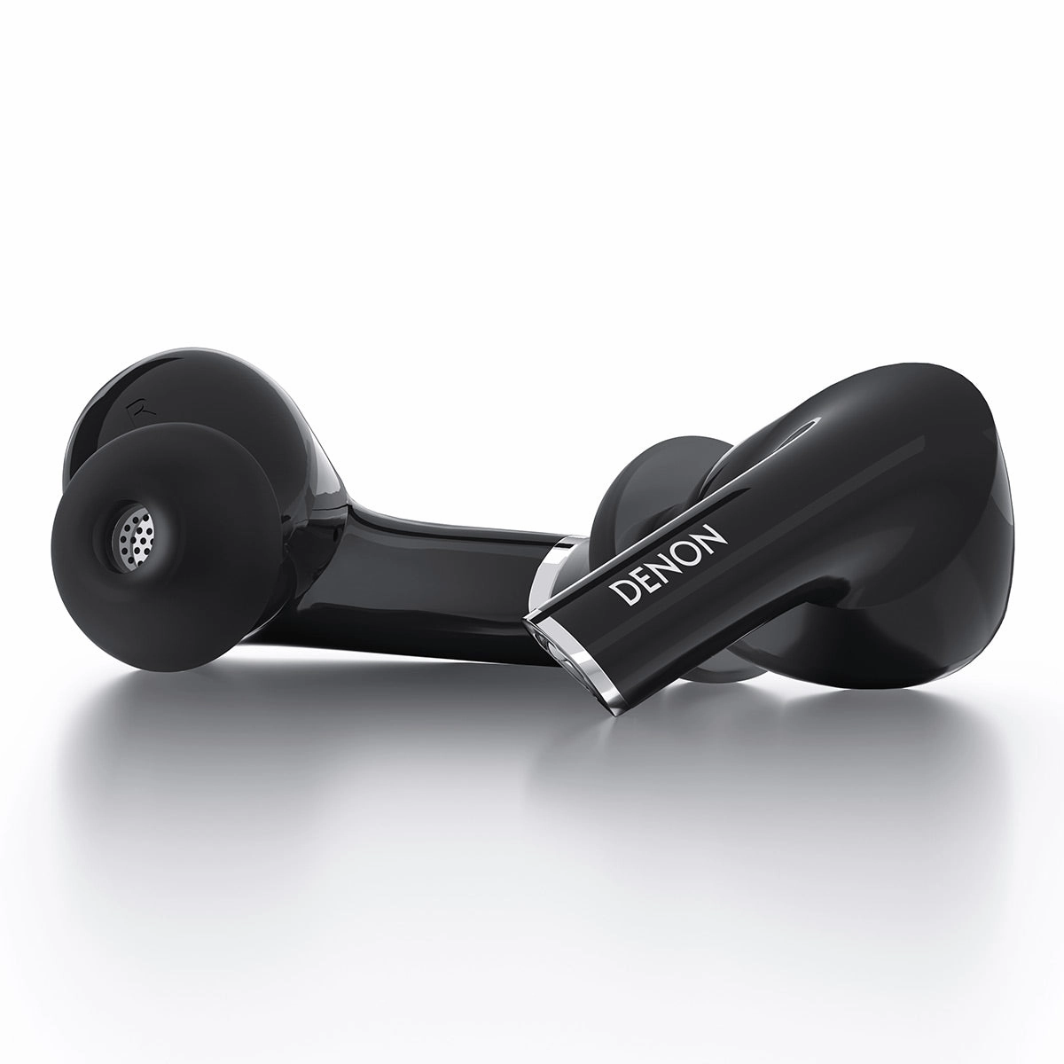 Denon AH-C830NCW True Wireless Earbuds with Active Noise-Cancellation (Black)