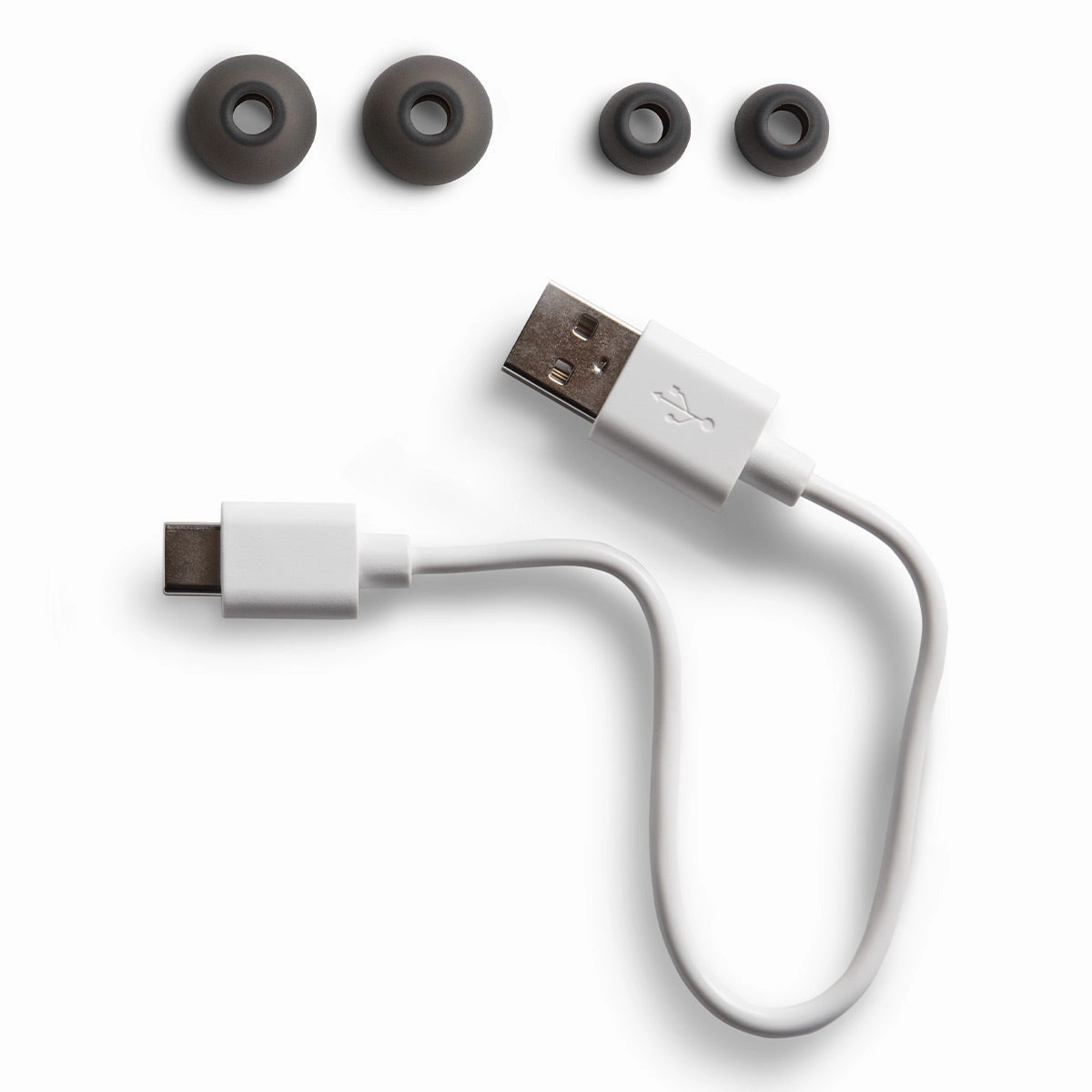 Denon AH-C830NCW True Wireless Earbuds with Active Noise-Cancellation (White)