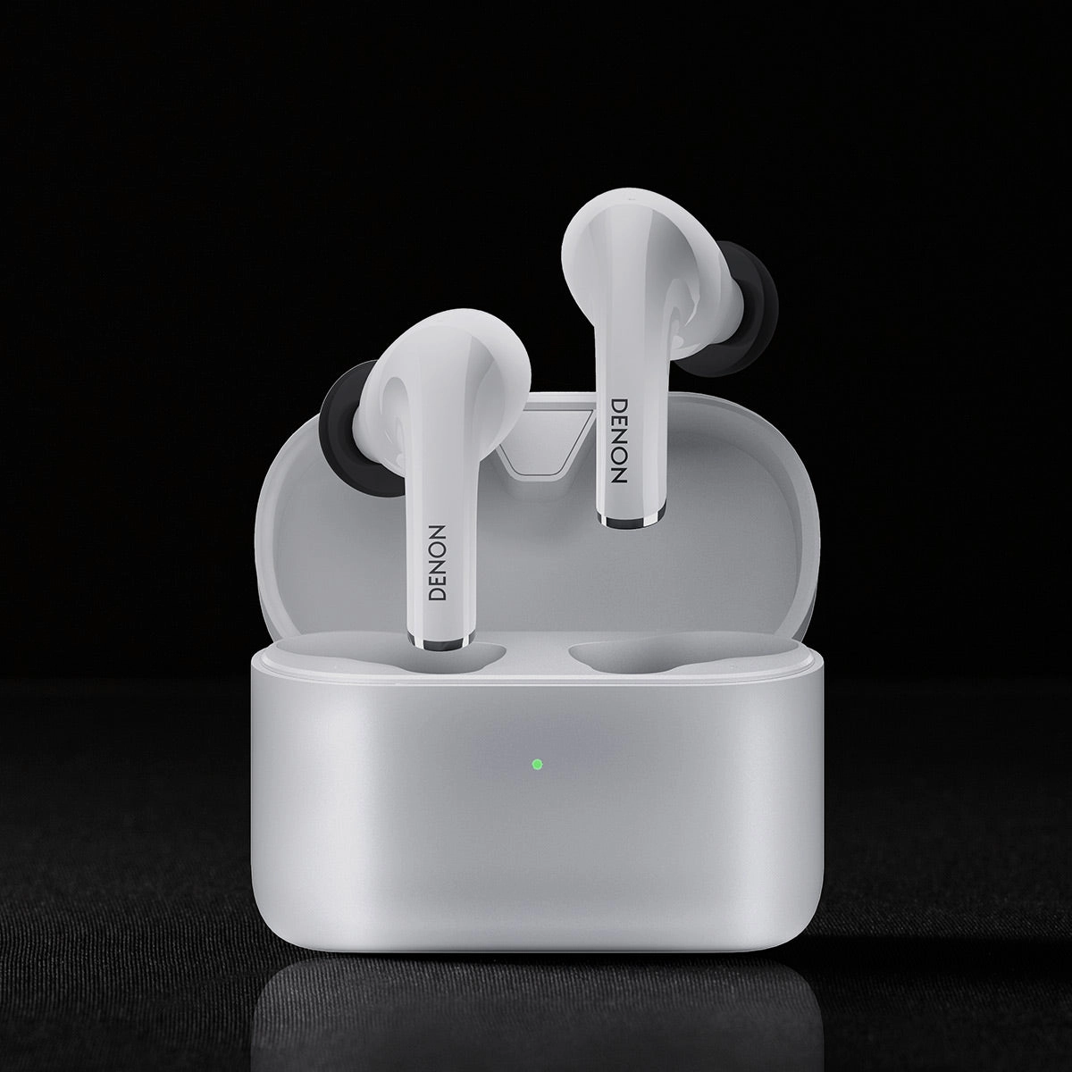 Denon AH-C830NCW True Wireless Earbuds with Active Noise-Cancellation (White)