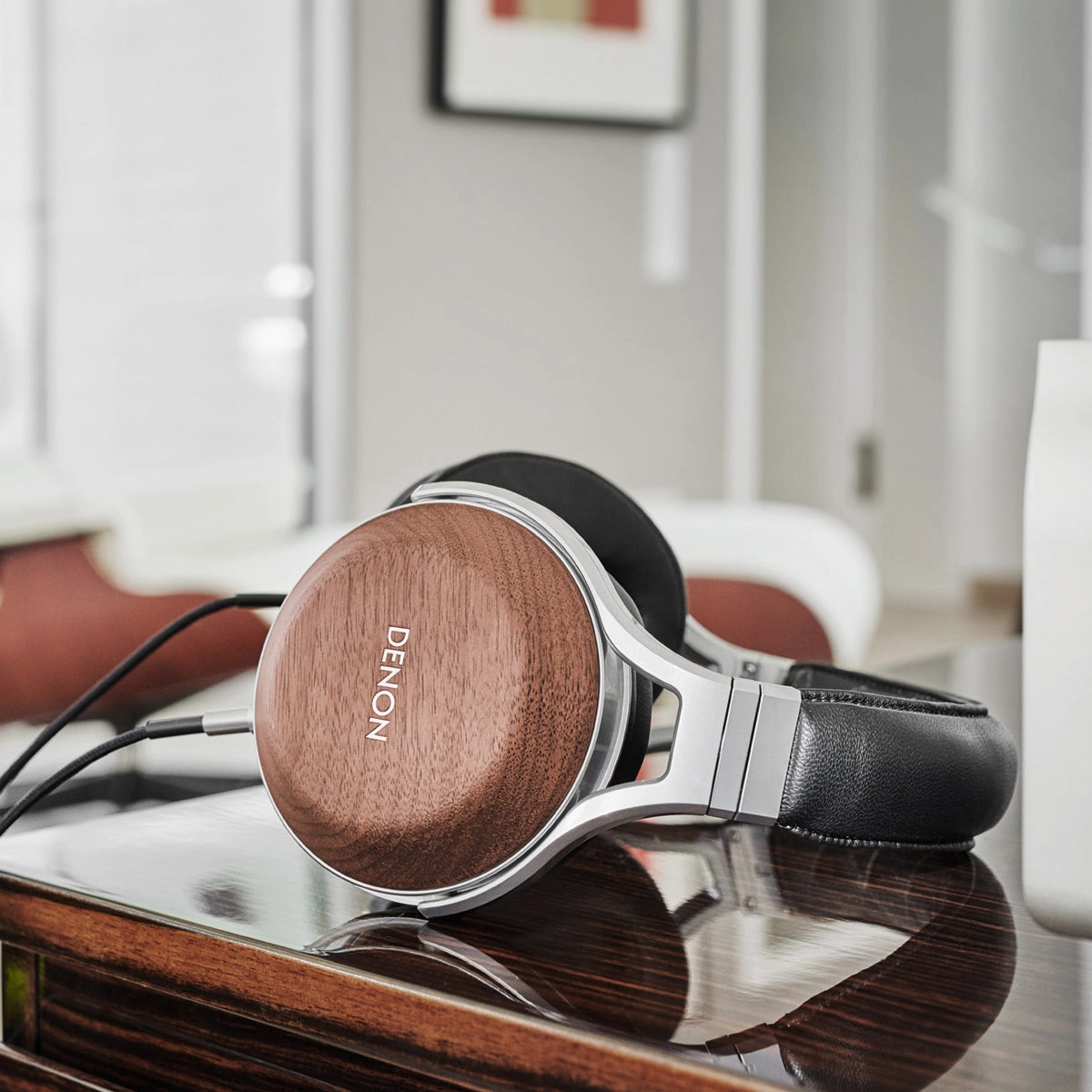 Denon AH-D7200 Reference Over-Ear Headphones (Walnut)