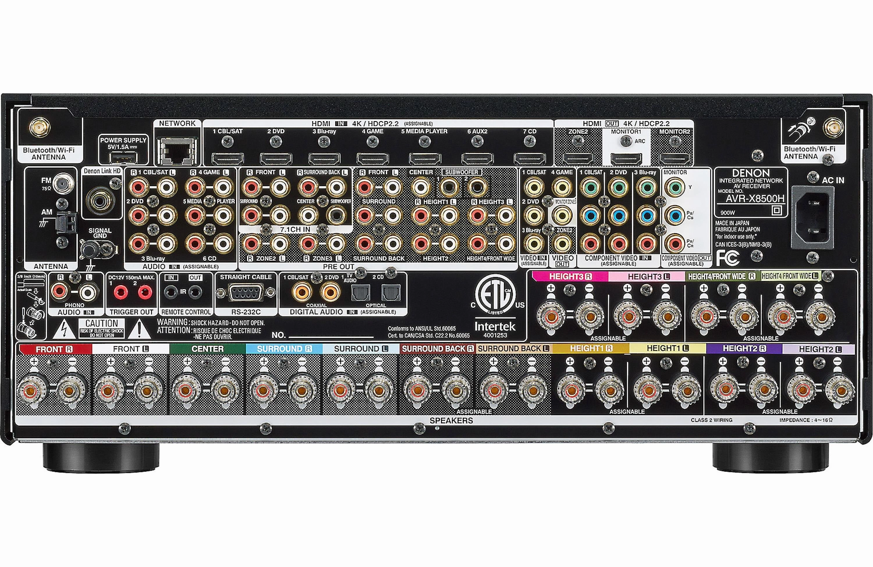 Denon AVC-X8500H AV Receiver