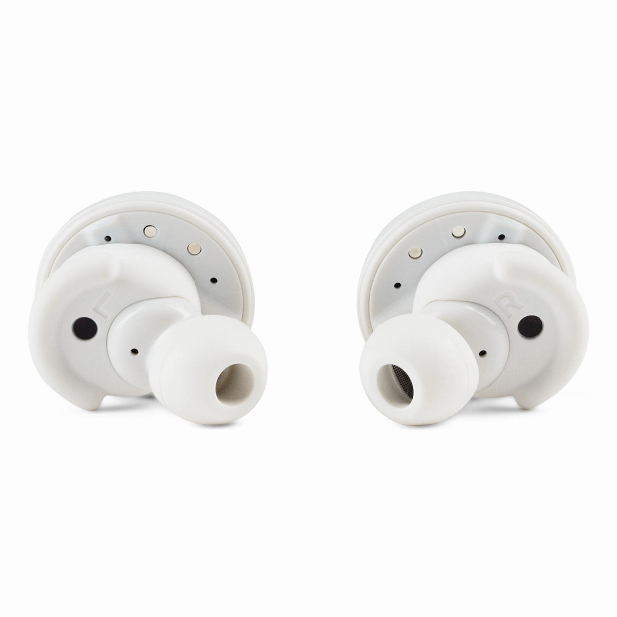 Denon PerL Pro True Wireless Earbuds with Active Noise Cancellation, Spatial Audio, and Adaptive Acoustic Technology (White)