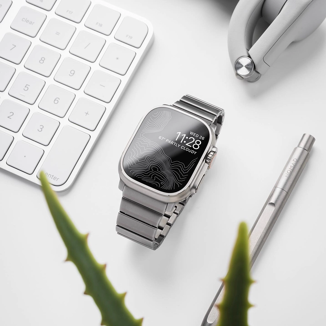 Electronics Nomad Titanium Band for Apple Watch