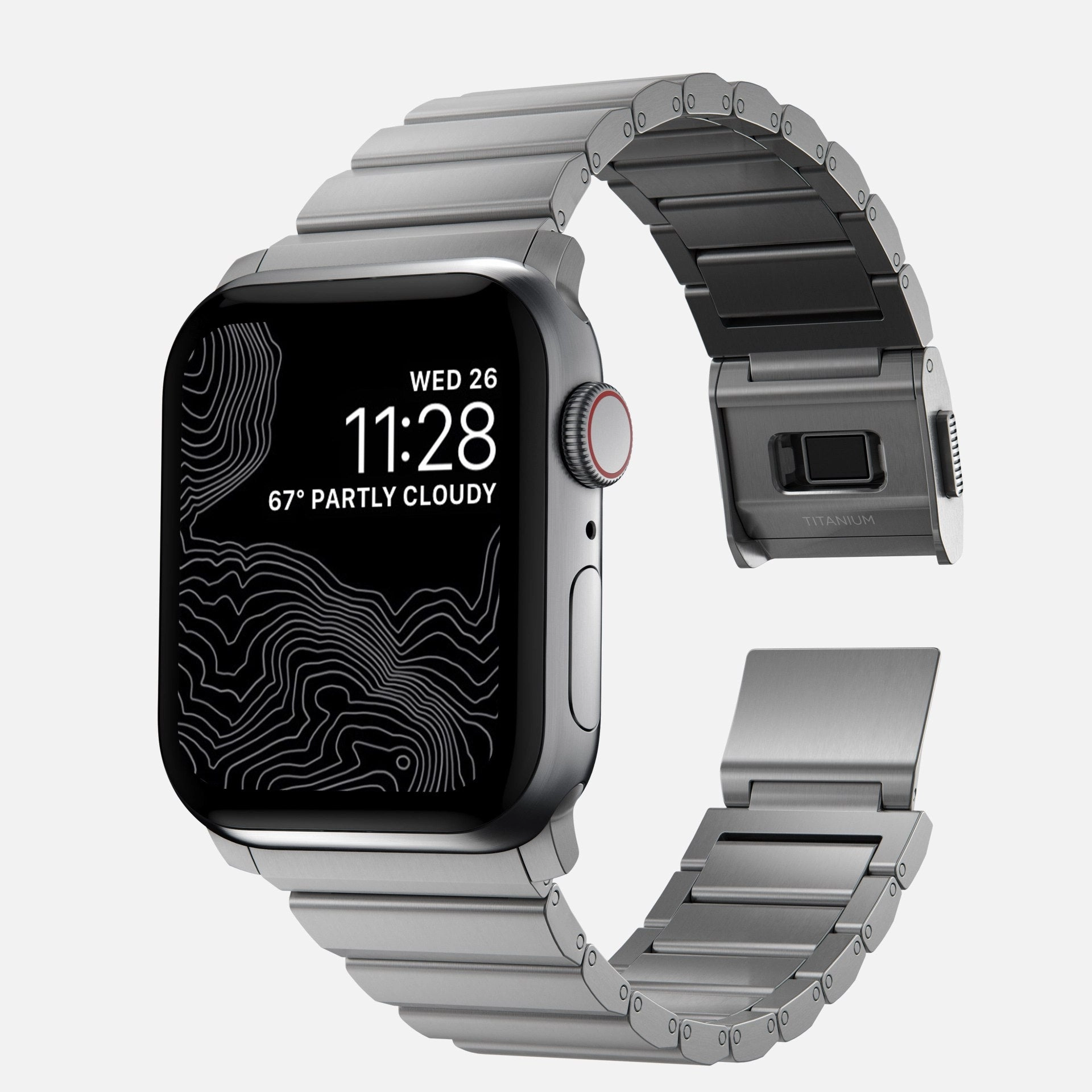 Electronics Nomad Titanium Band for Apple Watch