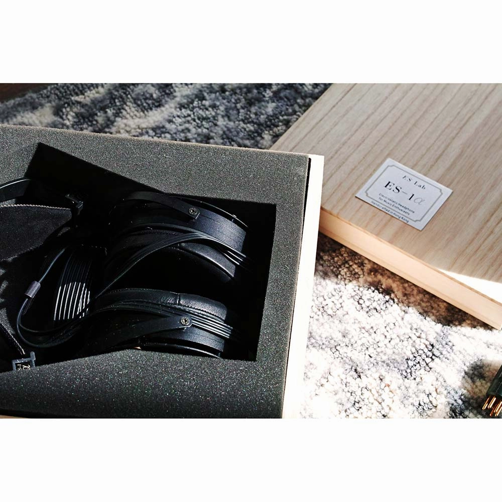 ES Lab ES-1 alpha (ES-1) 90mm Open Back Electrostatic Headphone