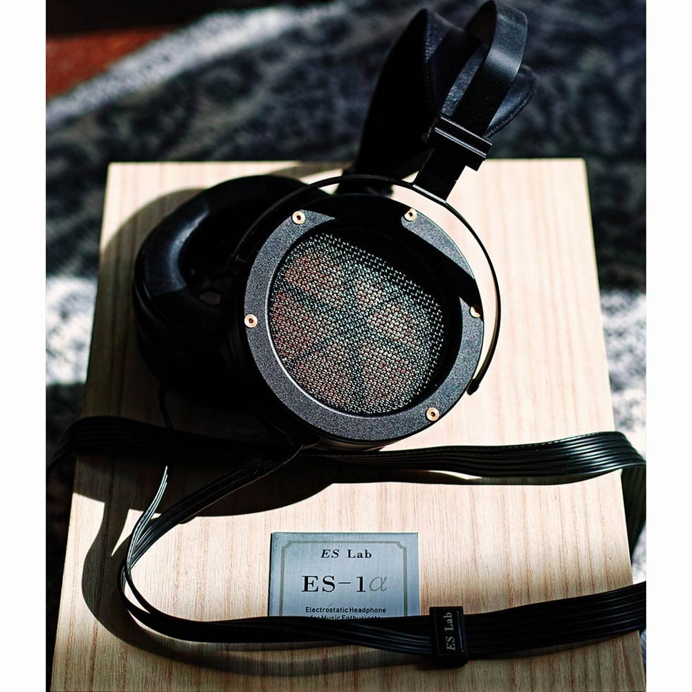 ES Lab ES-1 alpha (ES-1) 90mm Open Back Electrostatic Headphone