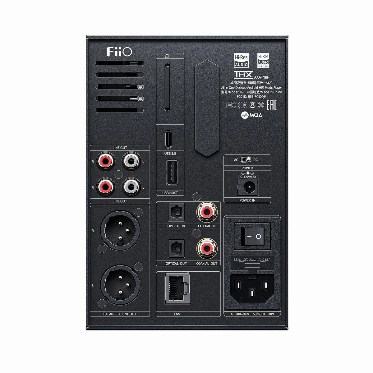 FiiO R7 All-in-One Player, Streamer, and Headphone Amp/DAC