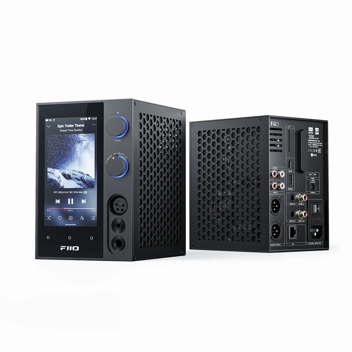 FiiO R7 All-in-One Player, Streamer, and Headphone Amp/DAC (Open Box)