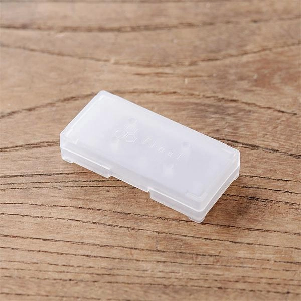 Final Audio Clear/Red Silicon Type E Tips kit with Case and Nozzle Adapter