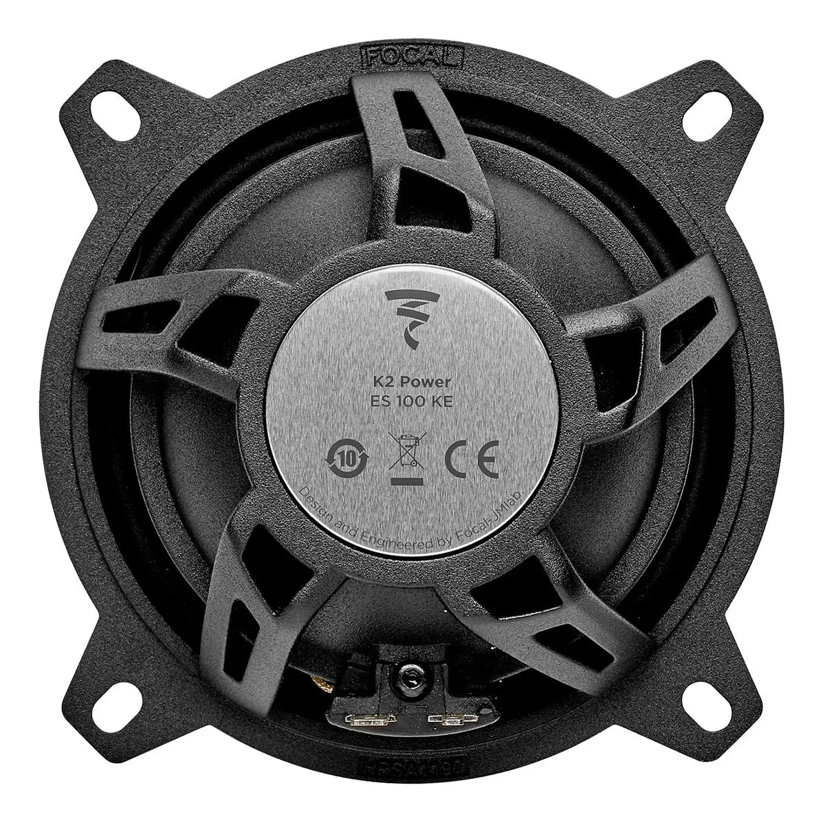 Focal Mobile ES 100 KE 4" K2 EVO 2-Way Component Speaker Kit with TKME Tweeters & Compact Crossovers