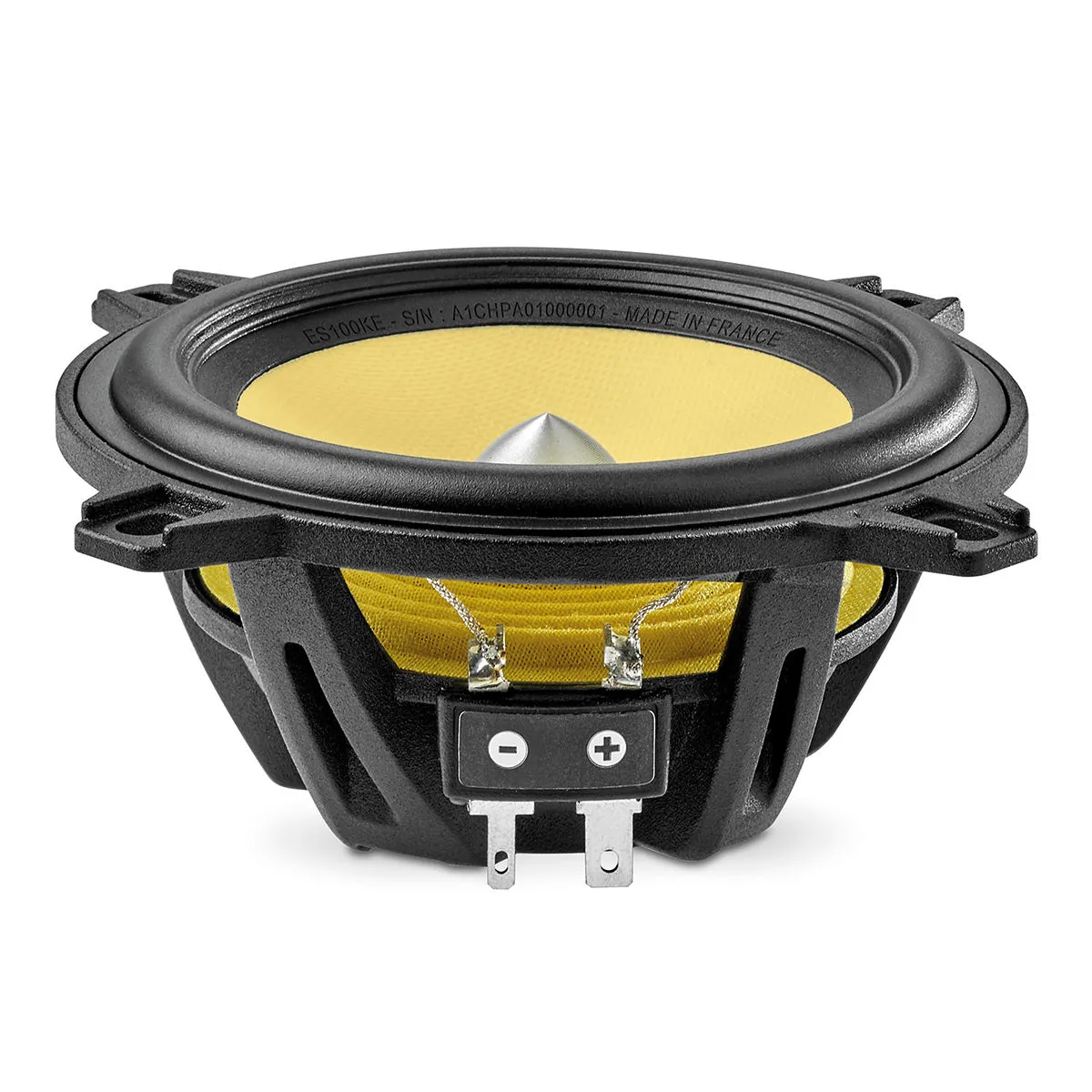 Focal Mobile ES 100 KE 4" K2 EVO 2-Way Component Speaker Kit with TKME Tweeters & Compact Crossovers