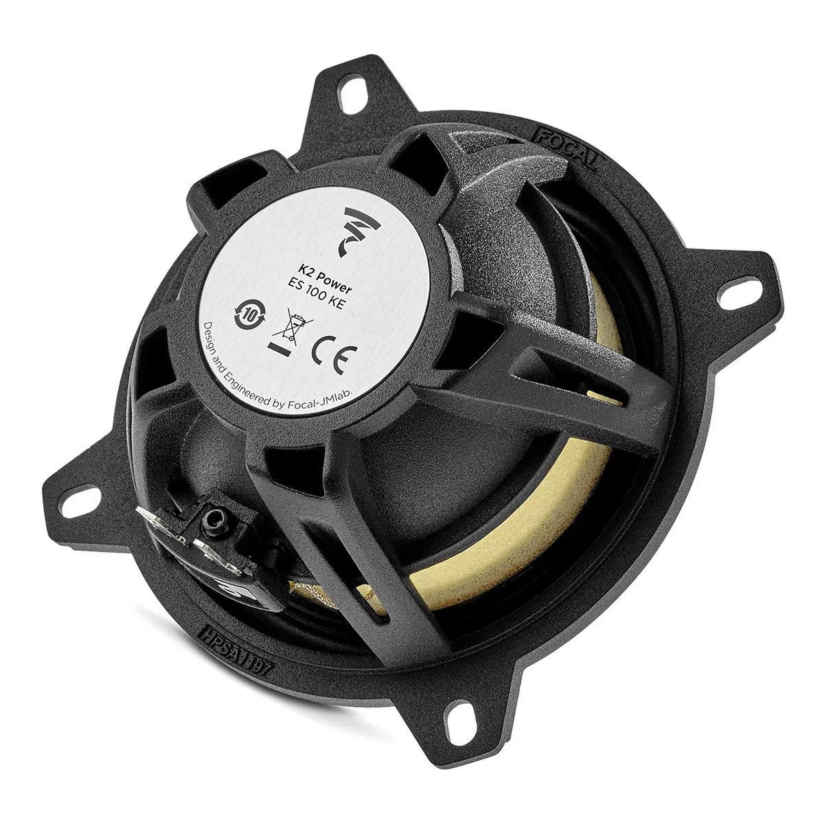Focal Mobile ES 100 KE 4" K2 EVO 2-Way Component Speaker Kit with TKME Tweeters & Compact Crossovers
