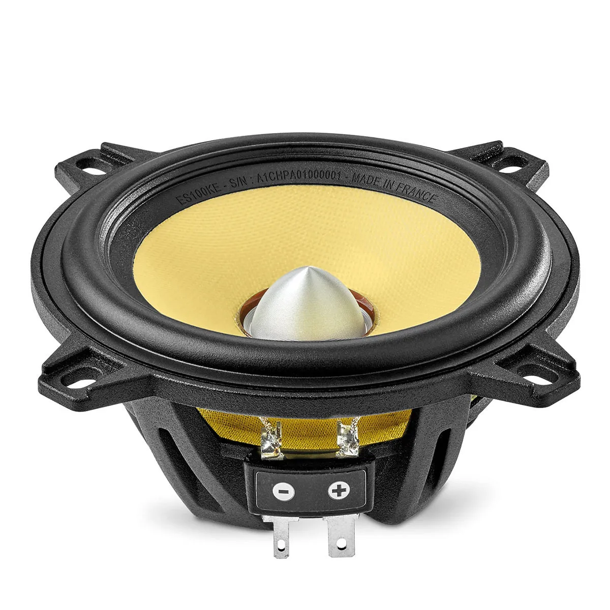 Focal Mobile ES 100 KE 4" K2 EVO 2-Way Component Speaker Kit with TKME Tweeters & Compact Crossovers