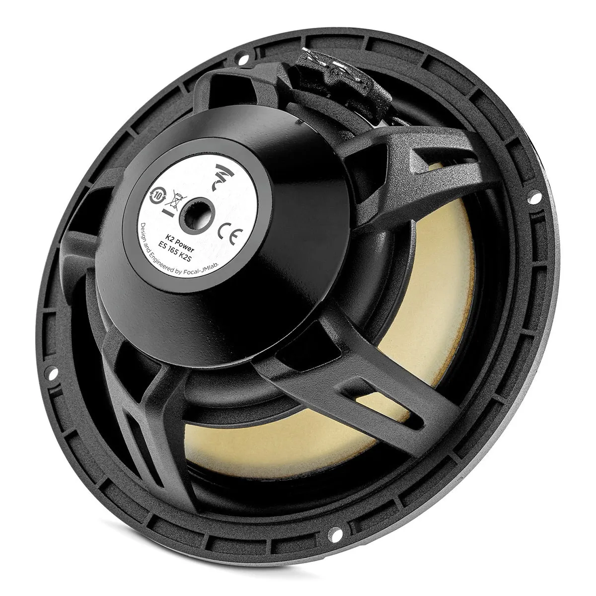 Focal Mobile ES 165 K2S 6.5" K2 EVO Shallow 2-Way Component Speaker Kit with TKME Tweeters & Compact Crossovers
