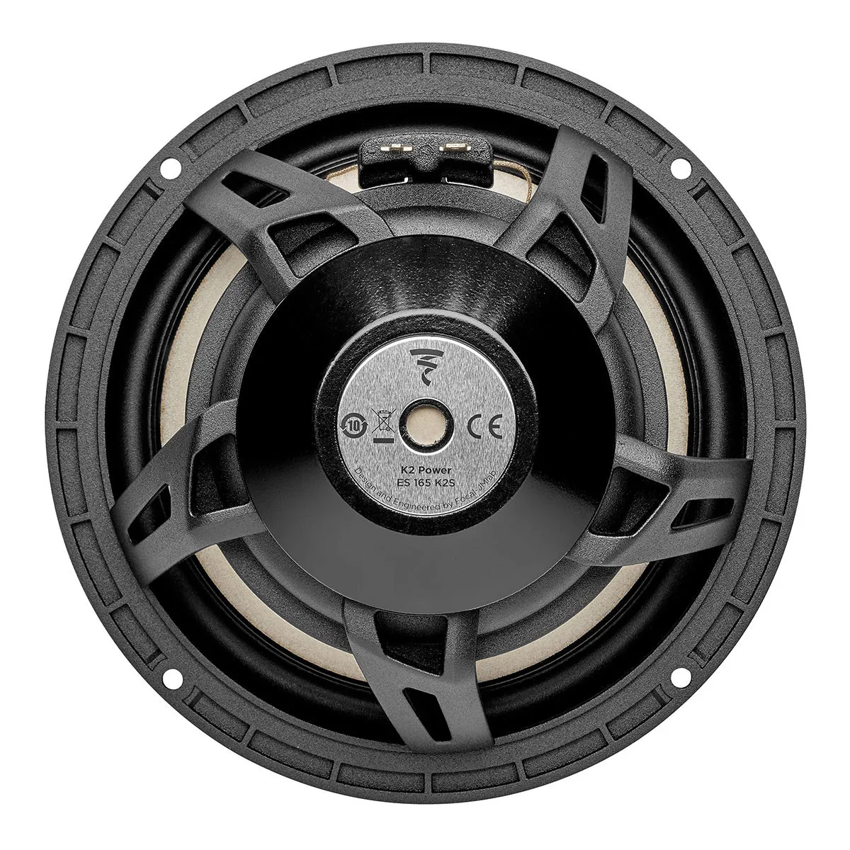 Focal Mobile ES 165 K2S 6.5" K2 EVO Shallow 2-Way Component Speaker Kit with TKME Tweeters & Compact Crossovers