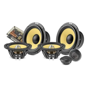 Focal Mobile ES 165 KX3E 6.5" K2 EVO 3-Way Component Speaker Kit