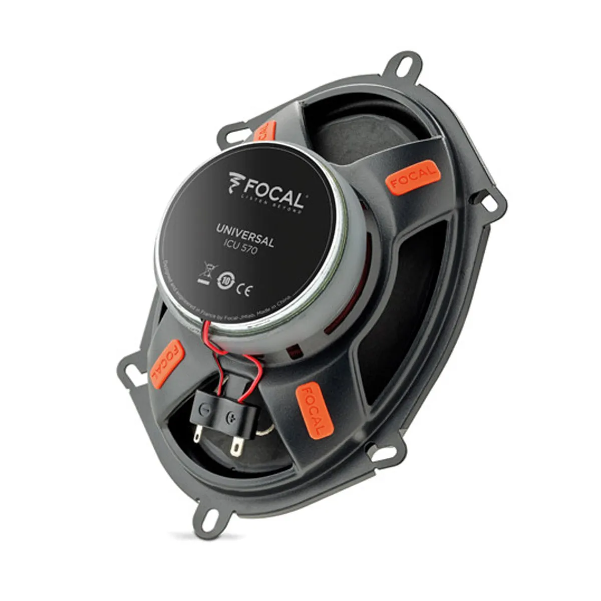 Focal Mobile ICU 570 Universal Integration 5x7" 2-way Coaxial Speakers