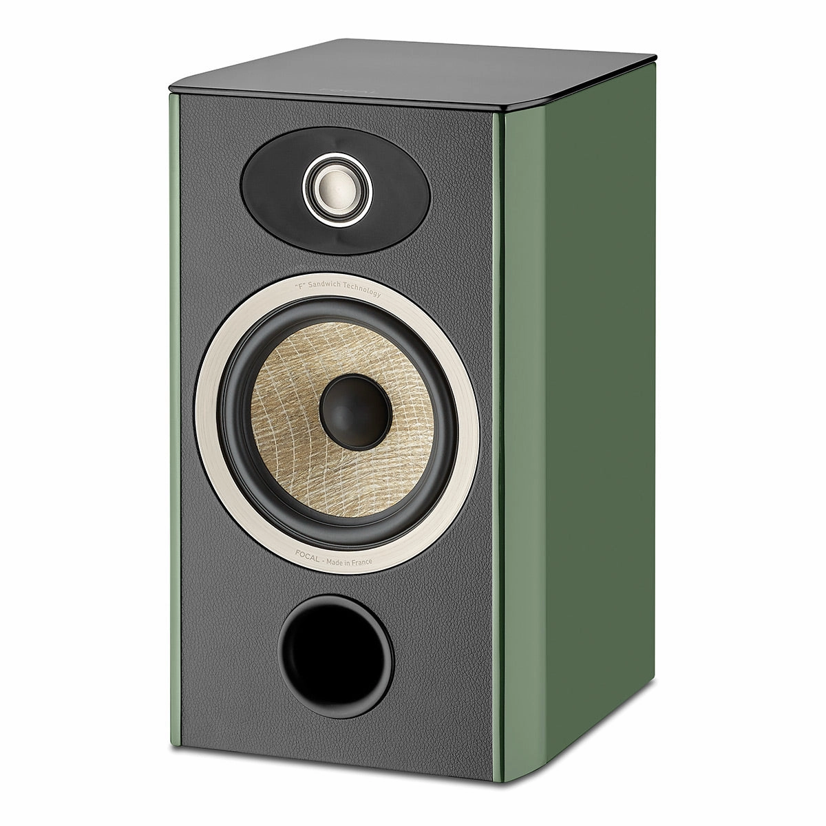 Focal Aria Evo X No. 1 Bookshelf Loudspeakers - Pair (High Gloss Moss Green)