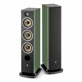 Focal Aria Evo X No. 2 Floorstanding Loudspeaker - Pair (High Gloss Moss Green)