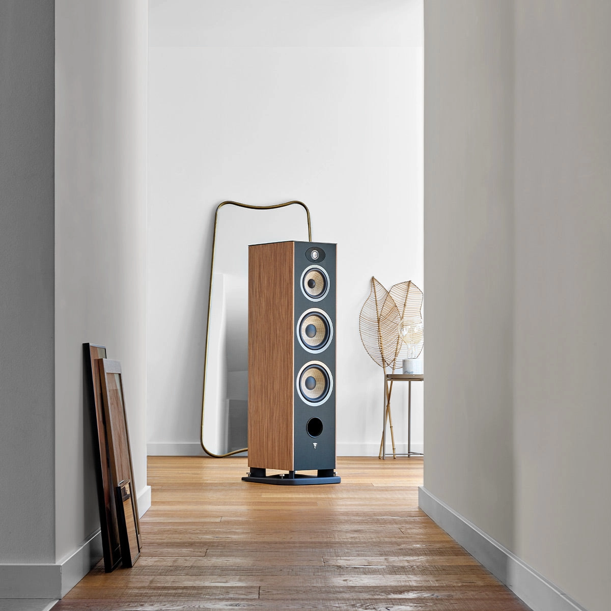 Focal Aria Evo X No. 4 Floorstanding Loudspeaker - Each (Prime Walnut)