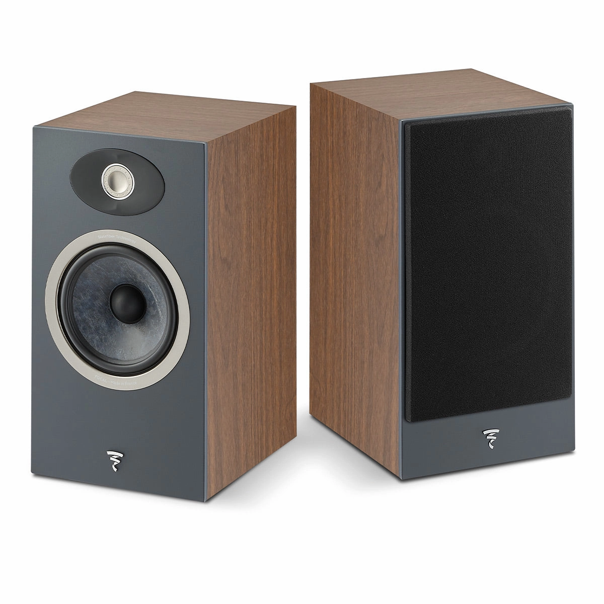 Focal Theva No.1 2-Way Bass-Reflex Bookshelf Loudspeakers - Pair (Dark Wood)