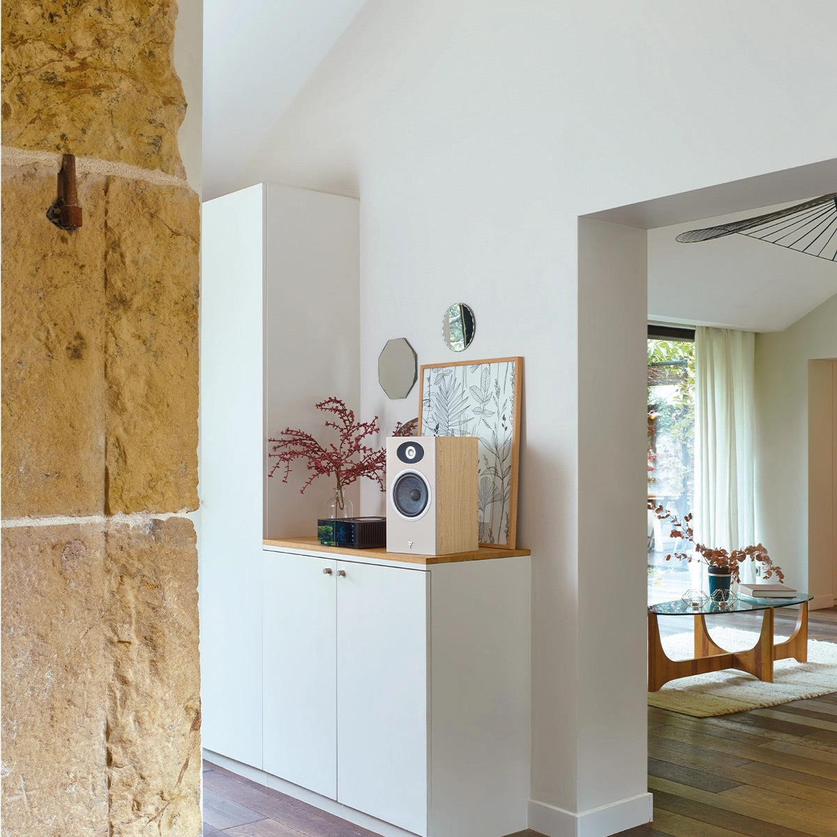 Focal Theva No.1 2-Way Bass-Reflex Bookshelf Loudspeakers - Pair (Light Wood)