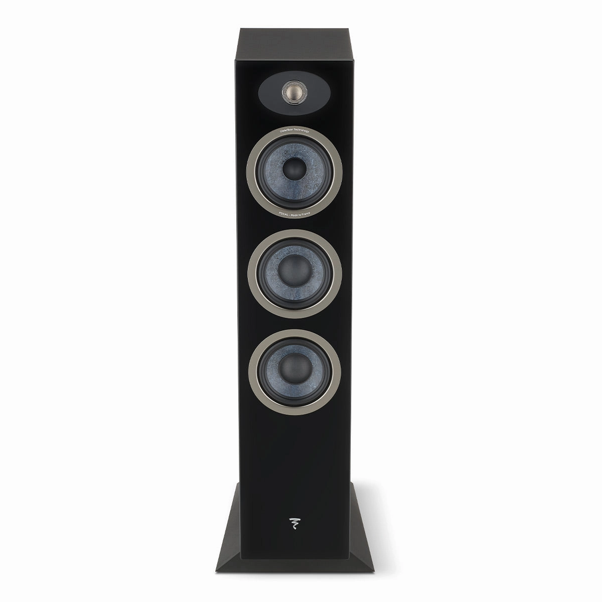 Focal Theva No.2 Slim 3-Way Bass-Reflex Floorstanding Loudspeaker with 5" Speaker Drivers - Each (Black)