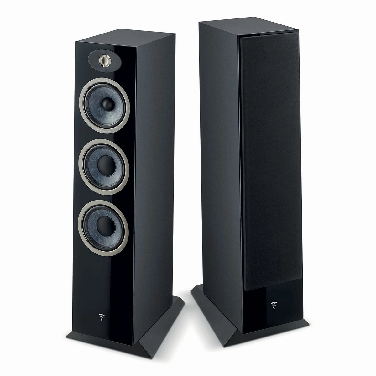 Focal Theva No.3 3-Way Bass-Reflex Floorstanding Loudspeakers - Pair (Black)