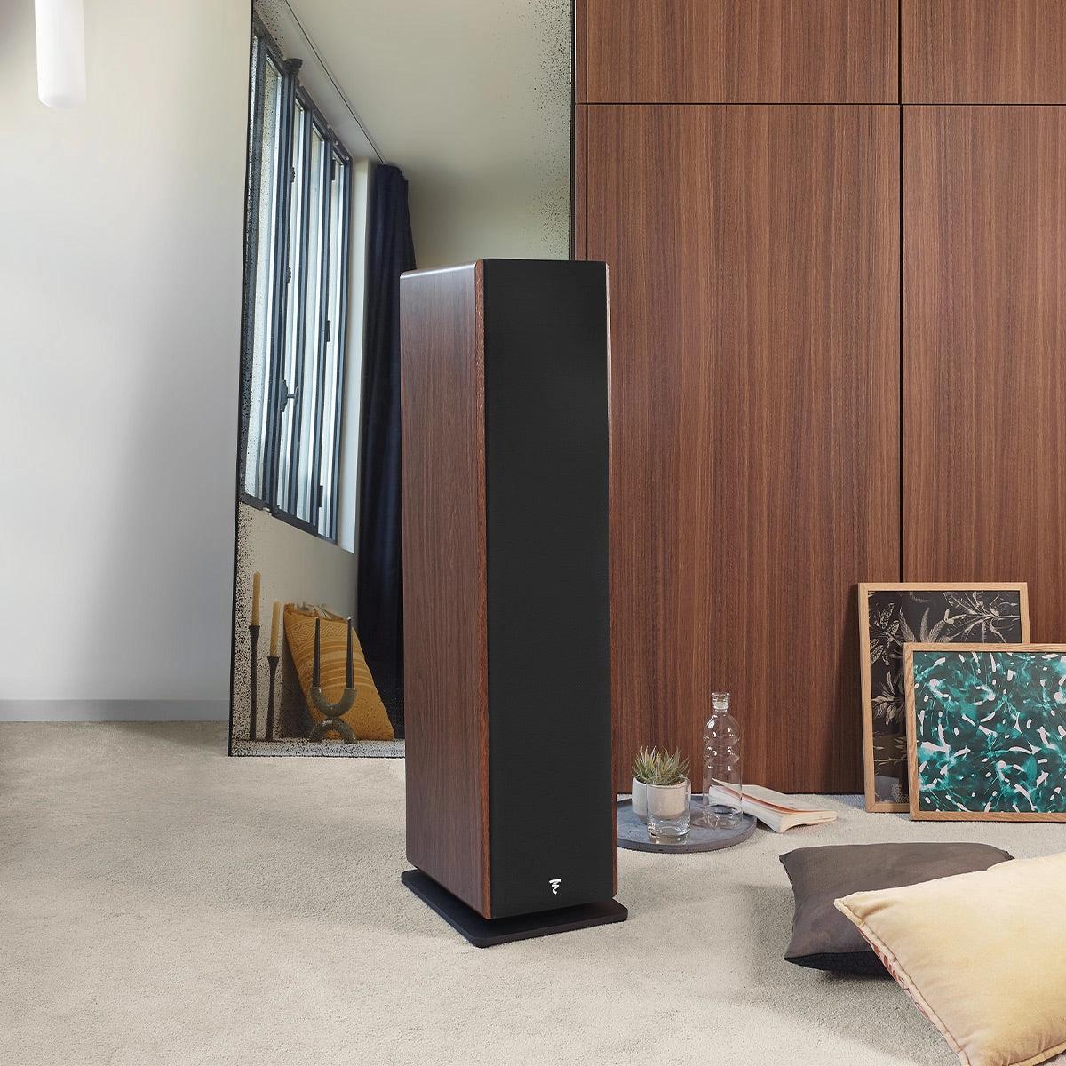 Focal Vestia No.2 3-Way Bass-Reflex Floorstanding Loudspeaker with 2 Woofers - Pair (Dark Wood)