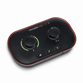 Focusrite Vocaster One Audio Interface for Solo Podcasting